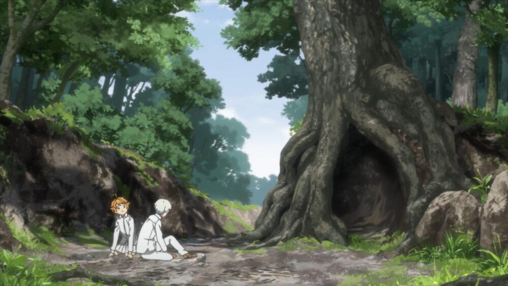 Yakusoku no Neverland - Watashi ni Tenshi ga Maiorita - recenzja anime zima 2019 - rascal.pl