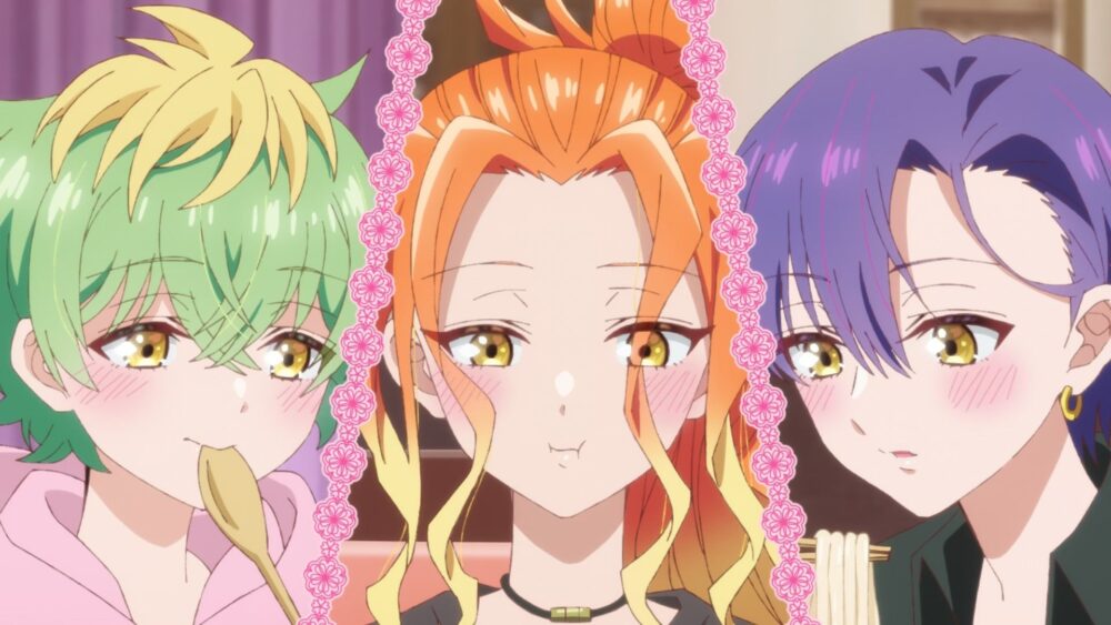 Mikadono Sanshimai wa Angai, Choroi. (2025) - recenzja anime - rascal.pl