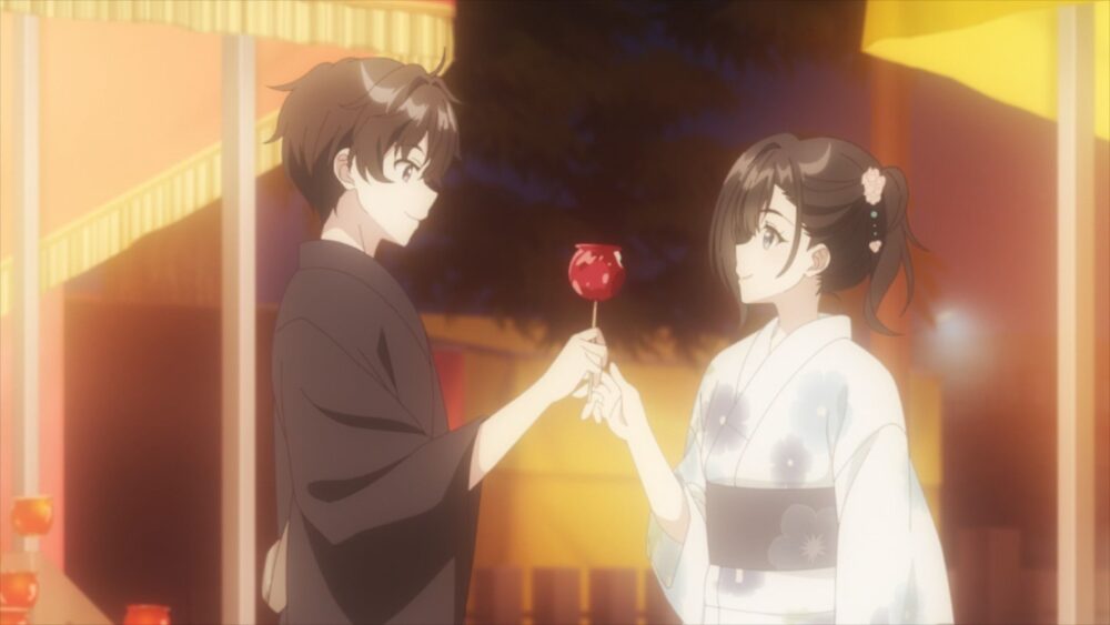 Chitose-kun wa Ramune Bin no Naka (2025) - recenzja anime - rascal.pl