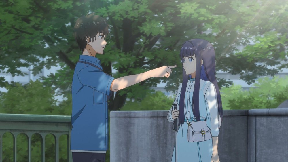 Toumei na Yoru ni Kakeru Kimi to, Me ni Mienai Koi wo Shita (2026) - recenzja anime - rascal.pl