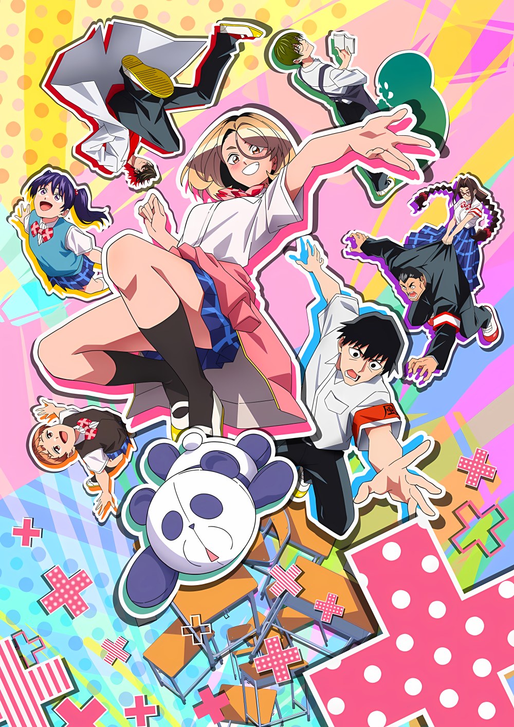 Ponkotsu Fuuki Iin to Skirt-take ga Futekisetsu na JK no Hanashi - Anime Wiosna 2026