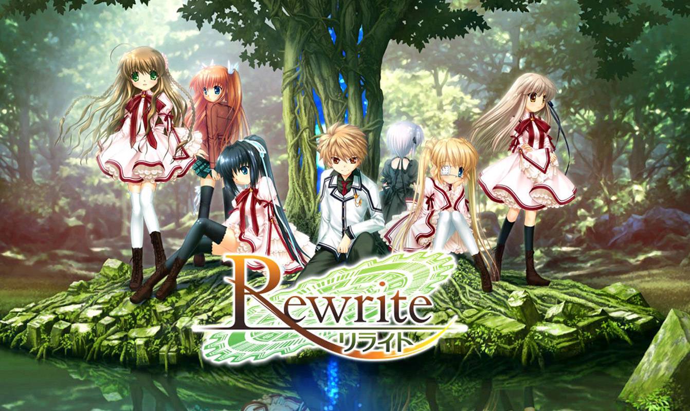 Rewrite Visual Novel - Unboxig i Recenzja