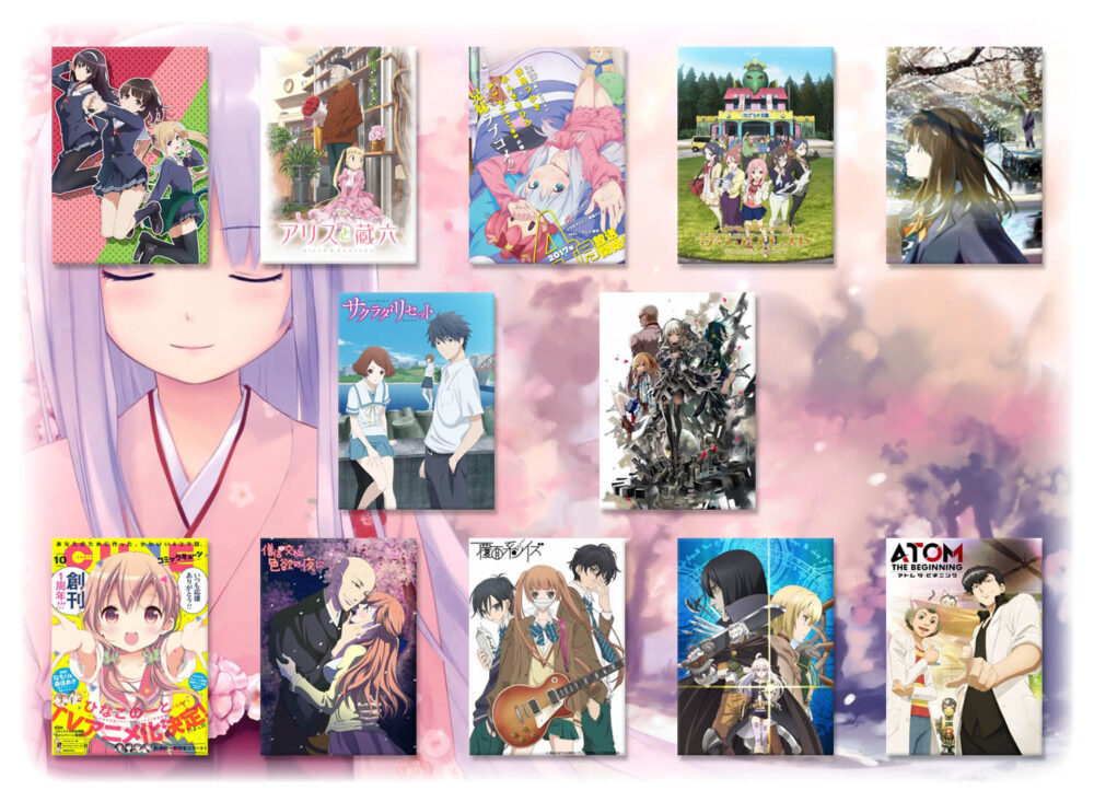 Seriale anime wiosna 2017, które polecam.