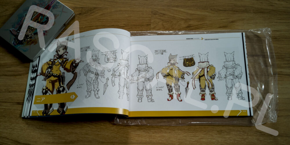 Xenoblade Chronicles 2 Collectors Edition Artbook - 04 - Nia