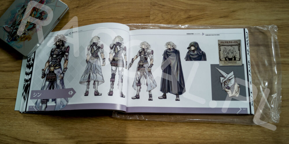 Xenoblade Chronicles 2 Collectors Edition Artbook - 10 - Shin