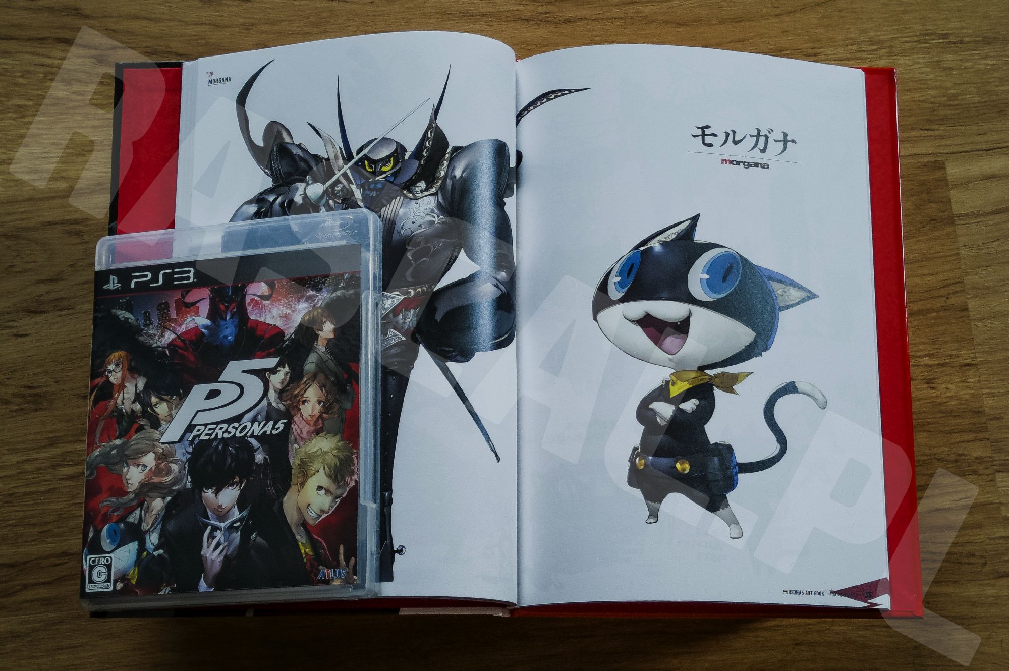 Persona 5 Collectors Edition - Artbook - 10 - Morgana