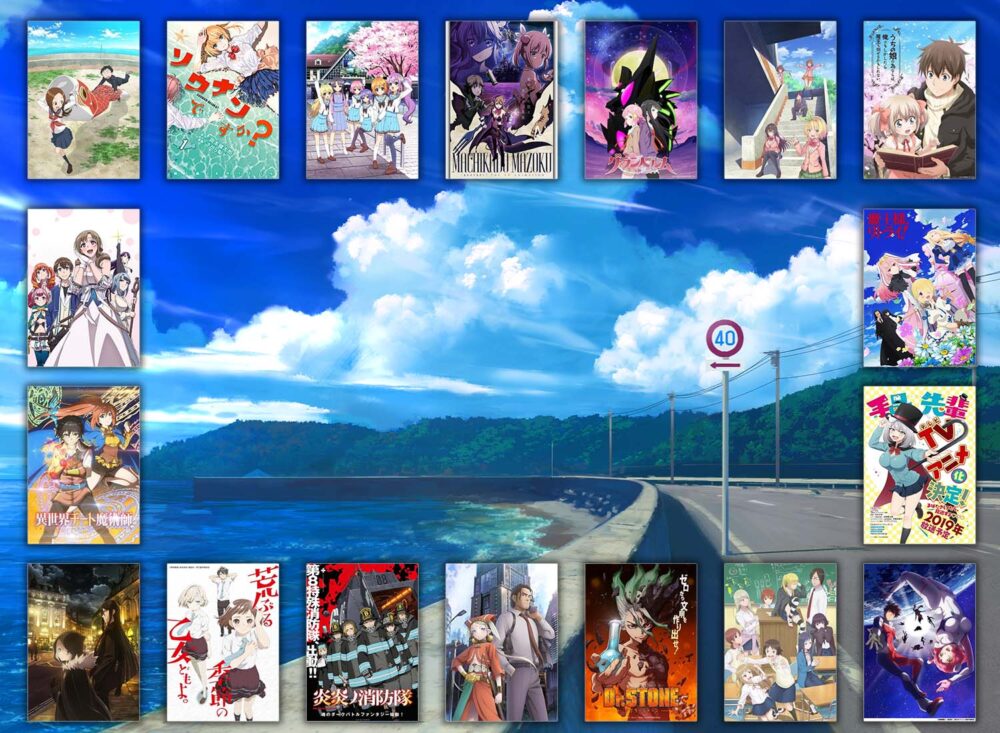 Seriale anime lato 2019, które polecam.