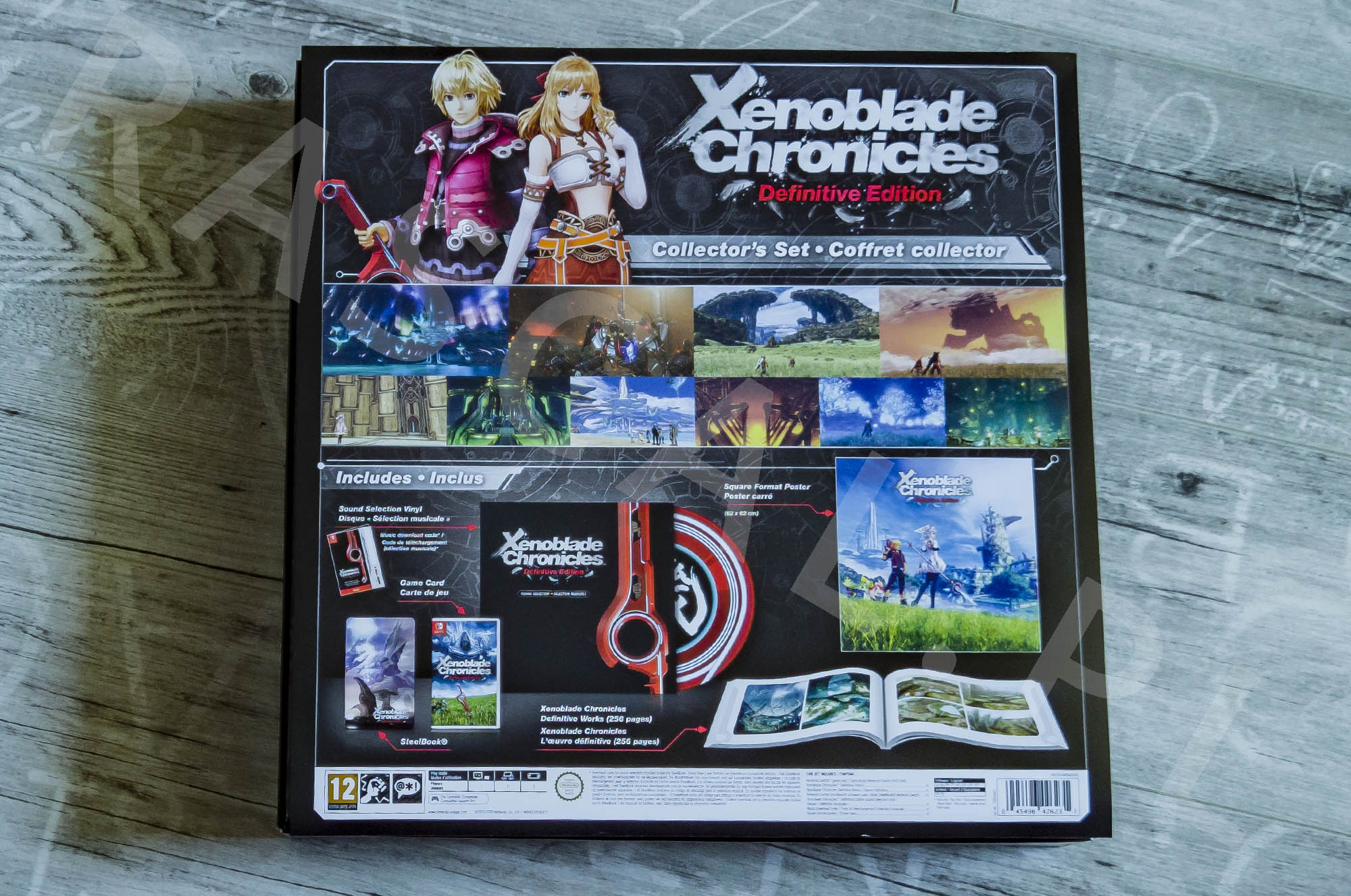 Xenoblade Chronicles: Definitive Edition Collectors Set - Pudełko