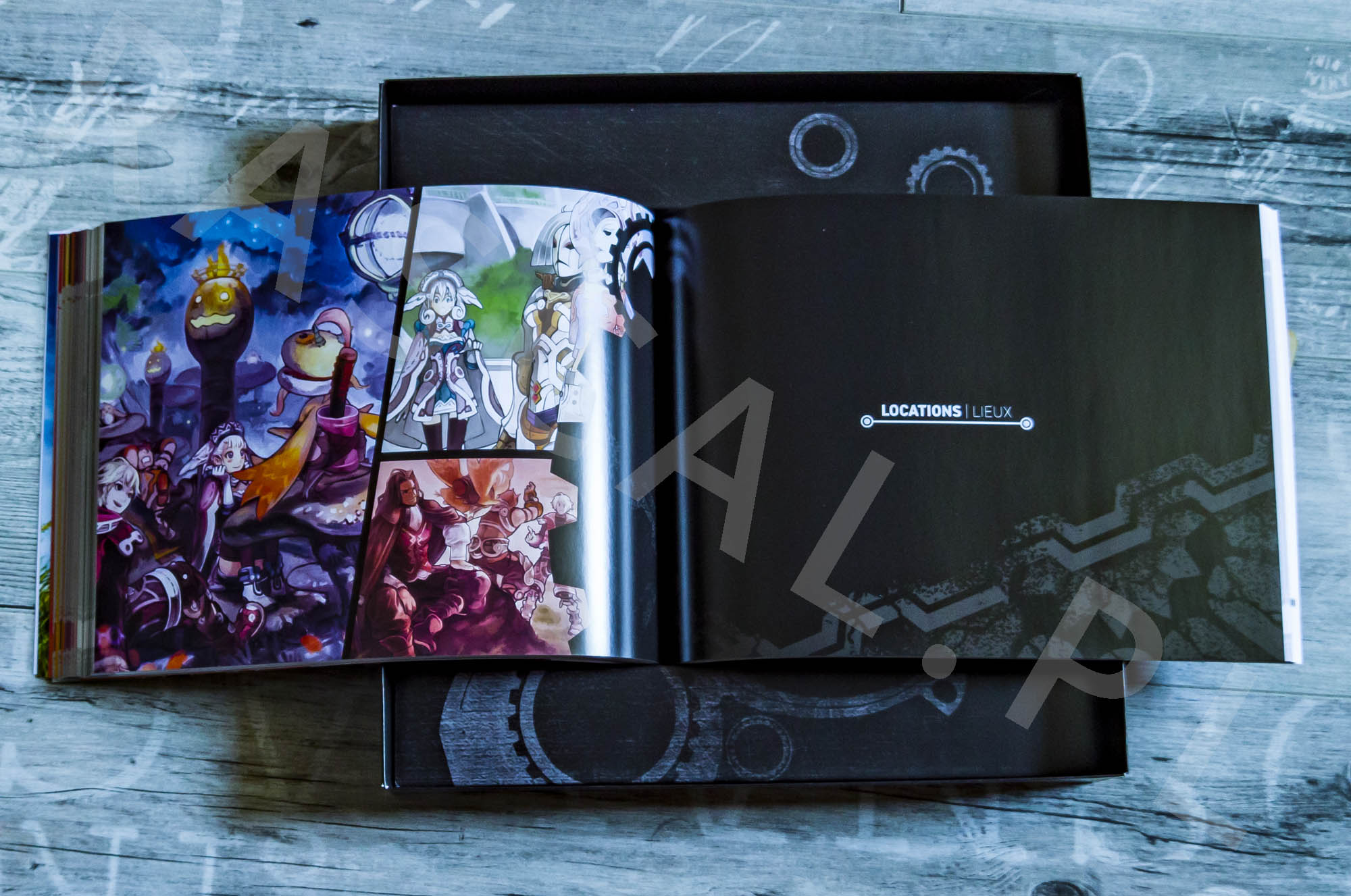 Xenoblade Chronicles Definitive Edition Collectors Set - Artbook - 20 - Lokacje