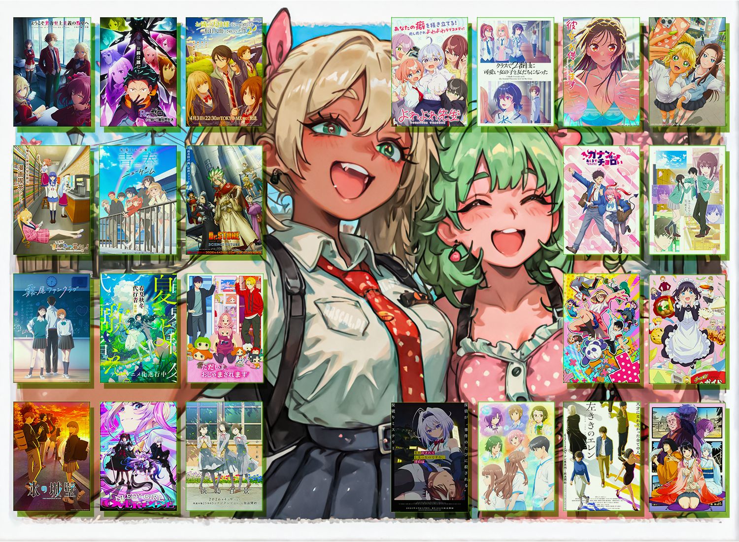 Seriale anime Wiosna 2026, które polecam.